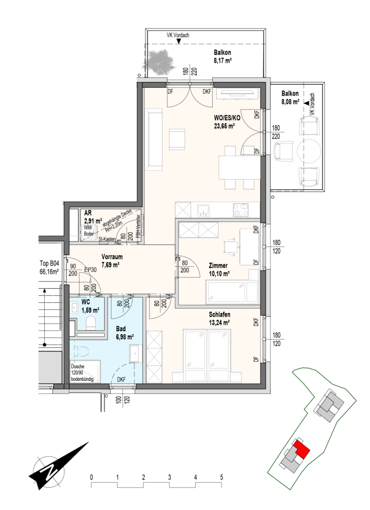4 Zimmer Maisonette Ober-/Dachgeschoss